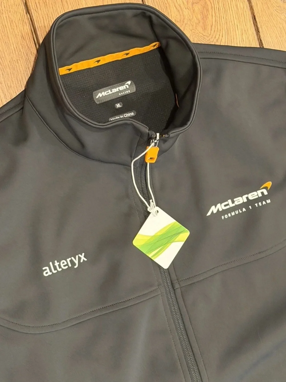 NWT McLaren Formula 1 Racing - Alteryx- Vest- Mens XL